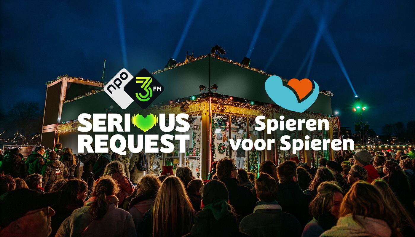 3FM Serious Request komt in actie voor Spieren voor Spieren