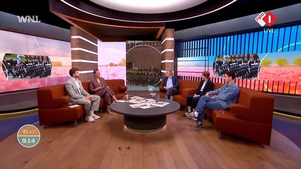 Schermafbeelding Goedemorgen Nederland van 8 mei.